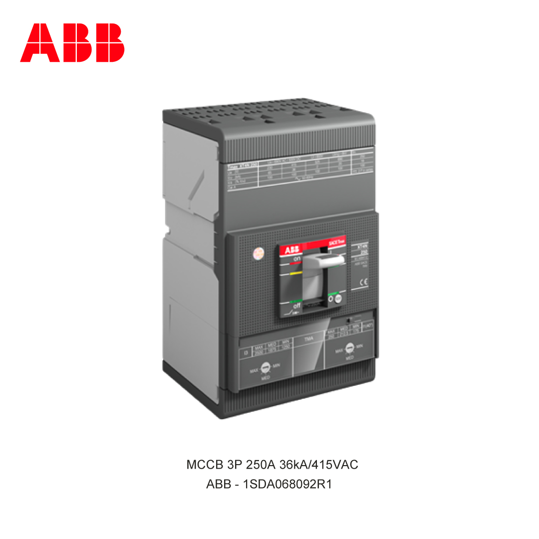 MCCB 3P 250A 36kA/415VAC