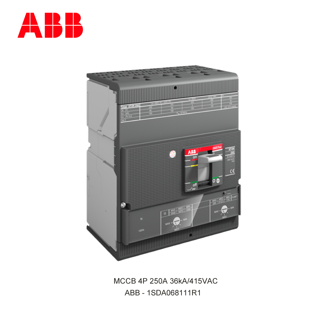 MCCB 4P 250A 36kA/415VAC