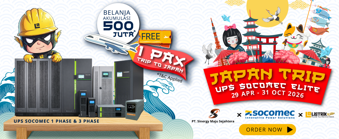 Socomec UPS Promo with Japan Trip Reward