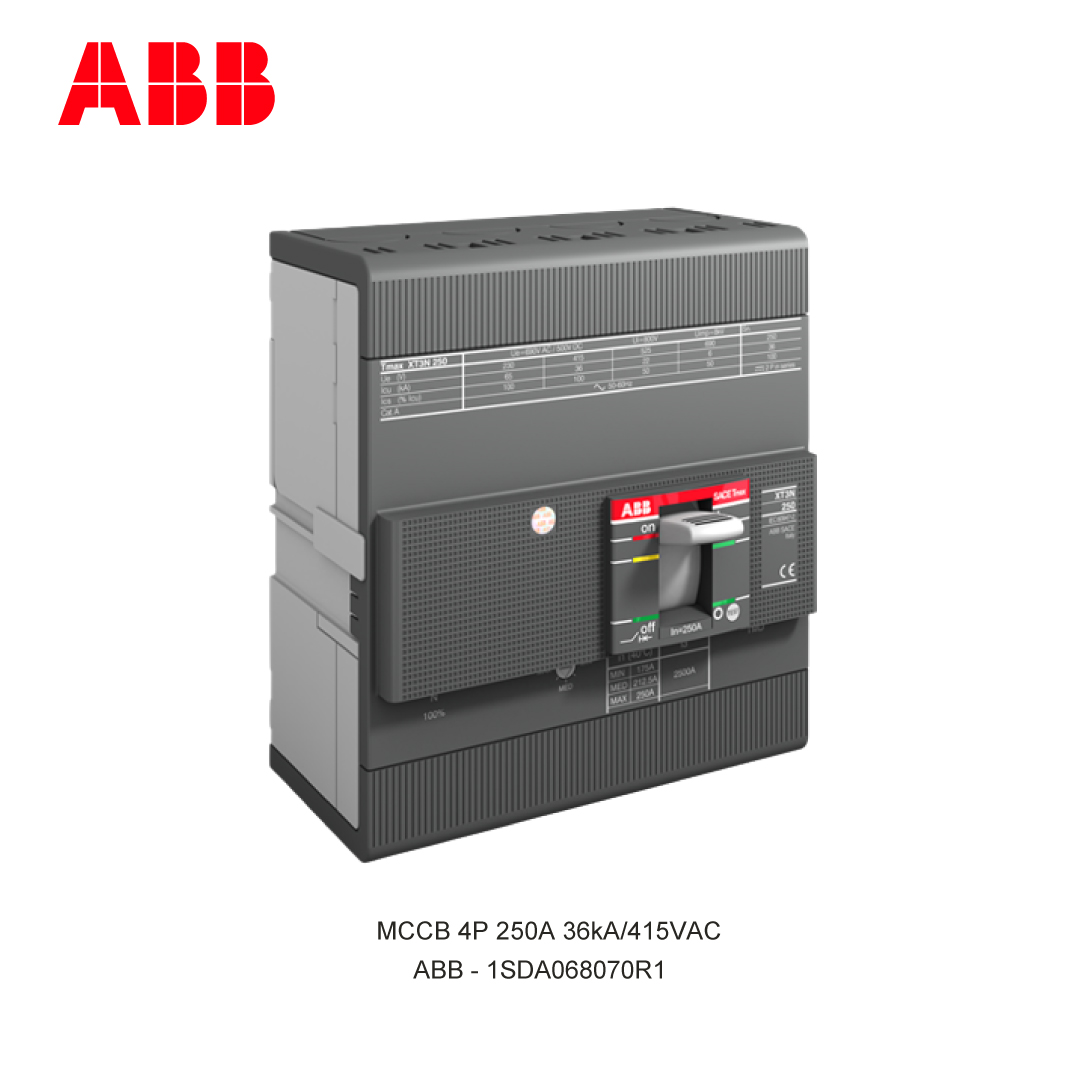 MCCB 4P 250A 36kA/415VAC