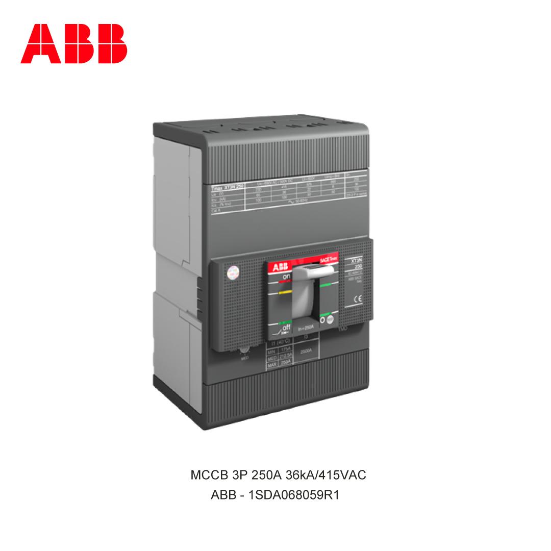 MCCB 3P 250A 36kA/415VAC