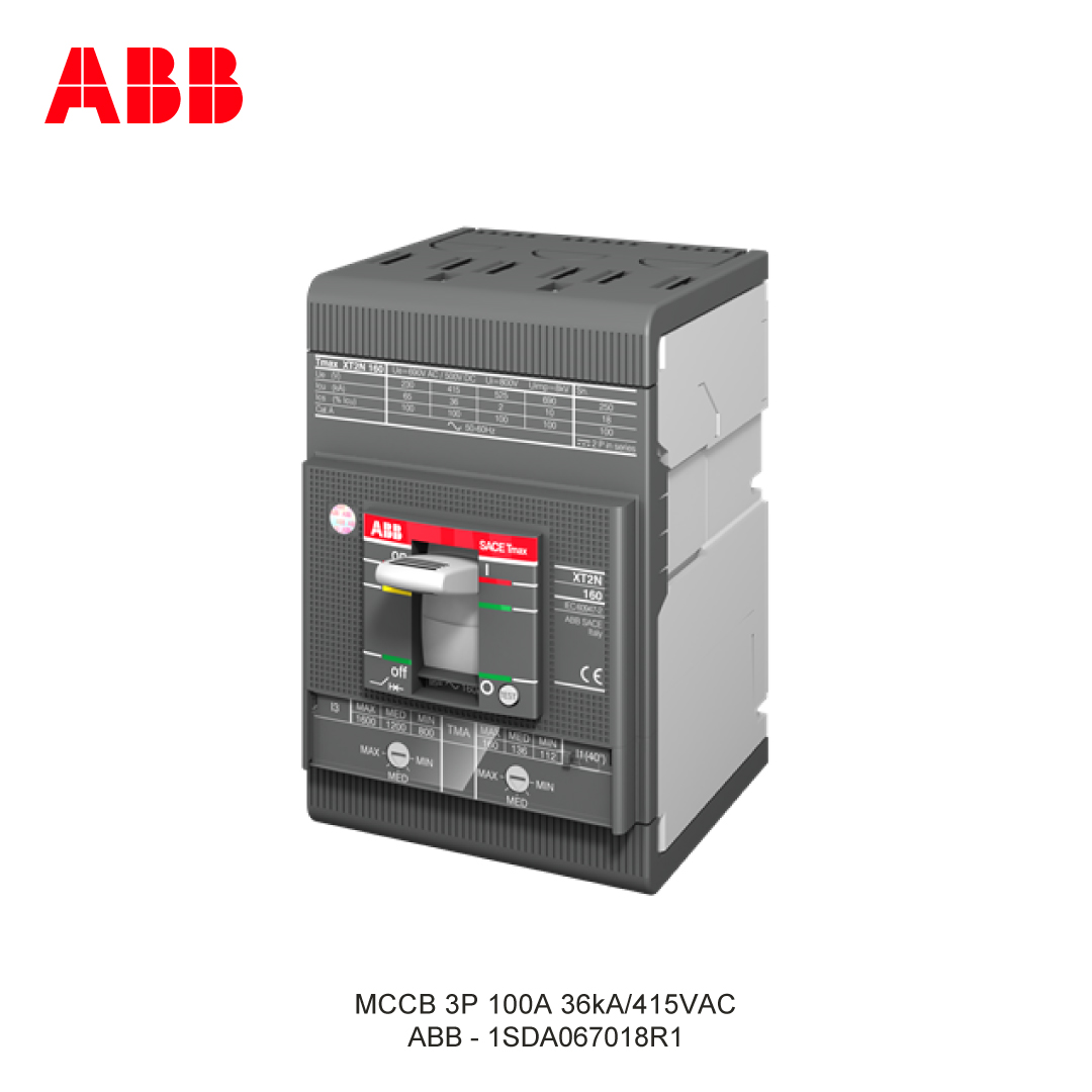 MCCB 3P 100A 50kA/415VAC
