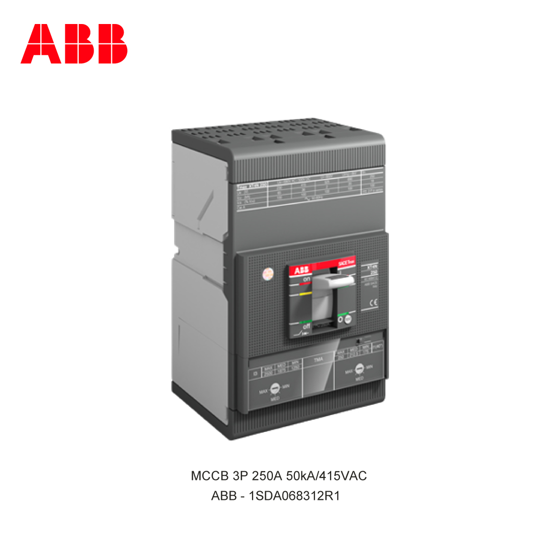 MCCB 3P 250A 50kA/415VAC