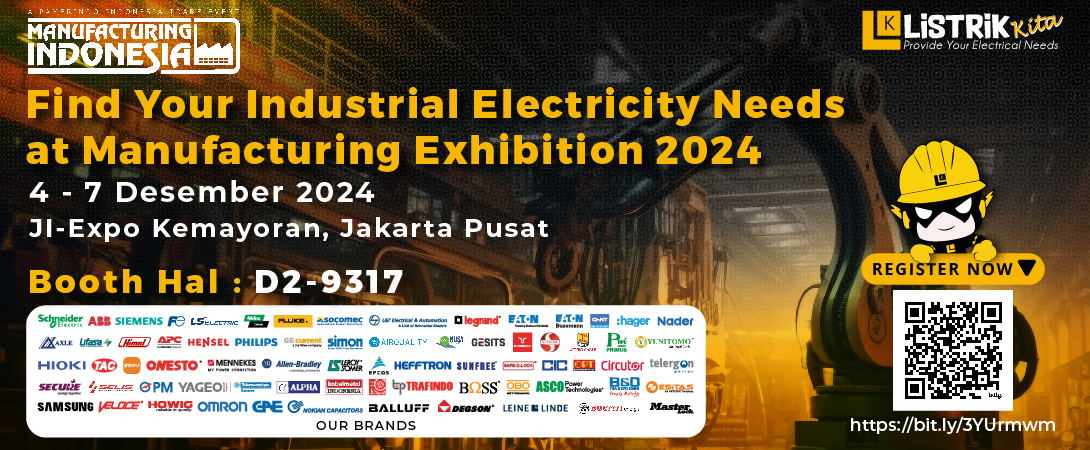 Listrik Kita Will Be Present at the 2024 Manufacturing Indonesia Exhibition