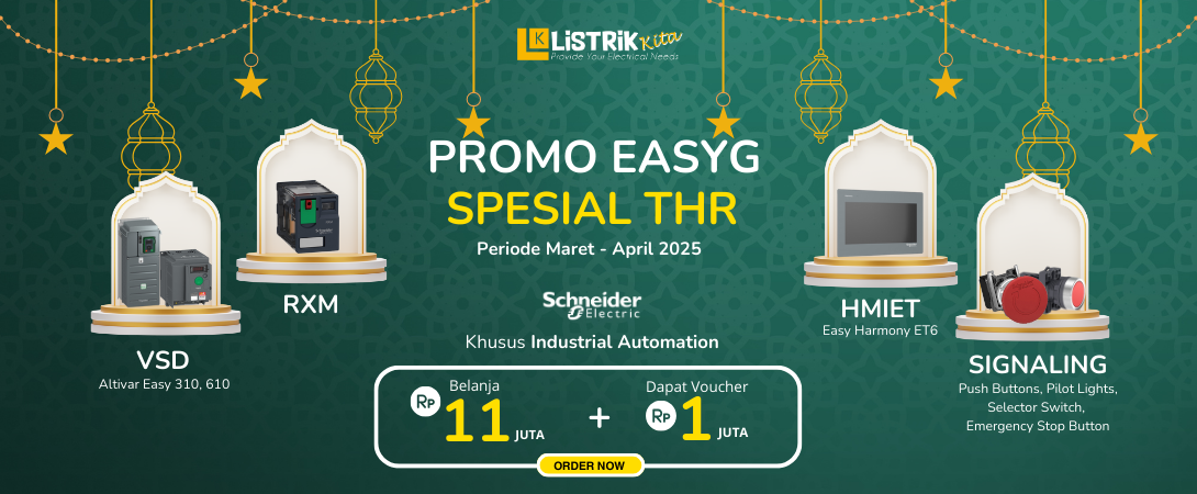 PROMO SPESIAL THR! PRODUK EASYG SCHNEIDER ELECTRIC