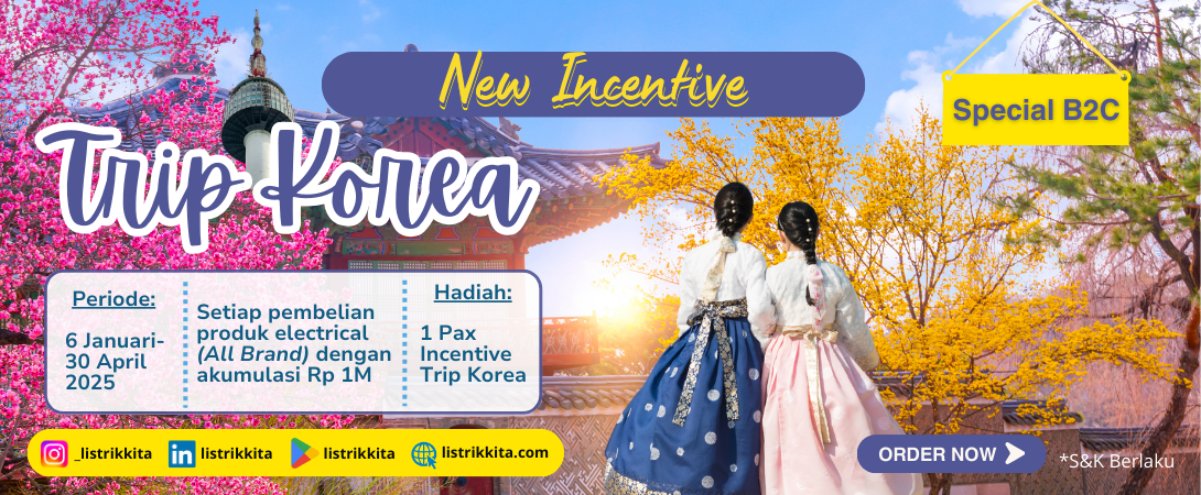 SPECIAL B2C NEW YEAR PROMO, GET AN INCENTIVE TRIP TO KOREA